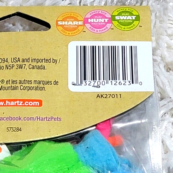 NWT Hartz Just For Cats Value Pack Cat Toy (13 Pieces) - Picture 5 of 6